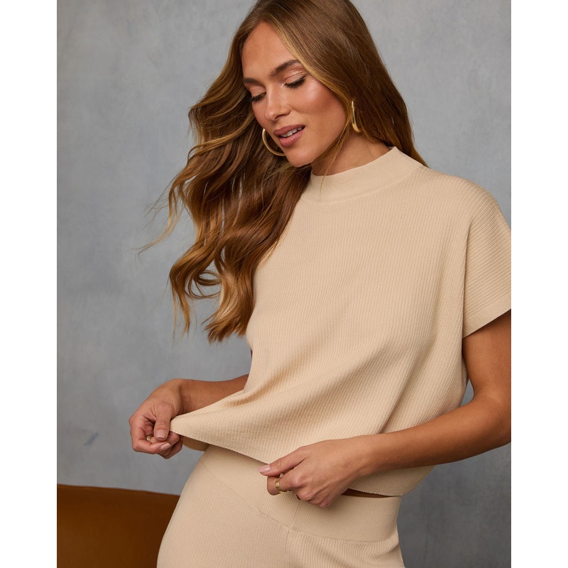 Ainslee Mock Neck Sweater|Natural|Avocado|Blue/Grey|S|M|L
