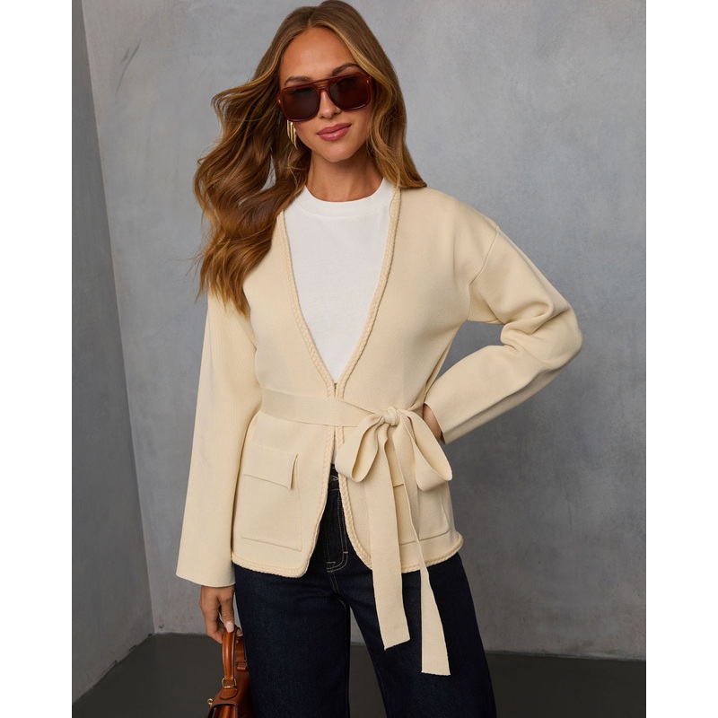 City Layer Waist Tie Utility Jacket