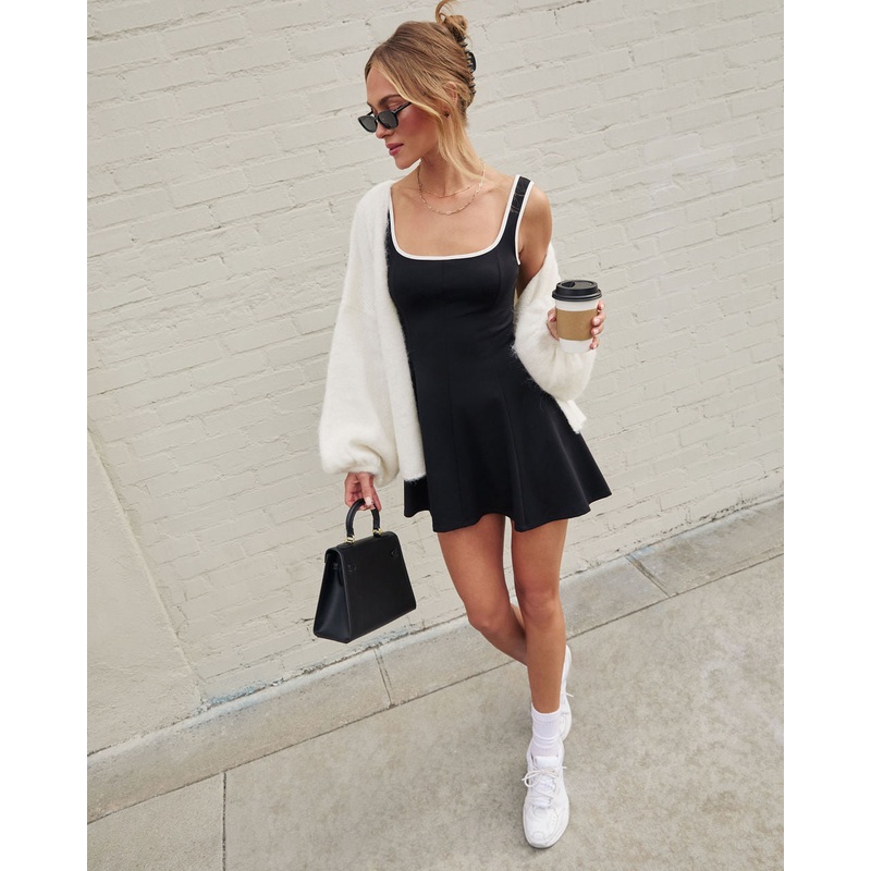 Easy Charmer Fit And Flare Mini Dress