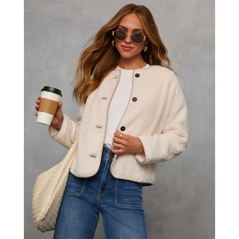 Parisian Delight Teddy Fleece Jacket