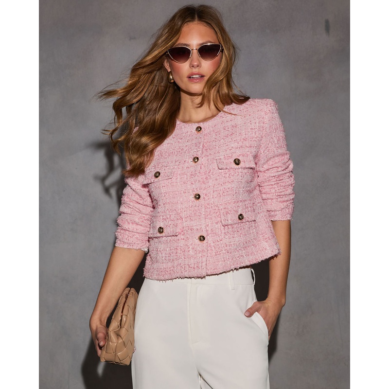 Seleia Tweed Single Breasted Jacket