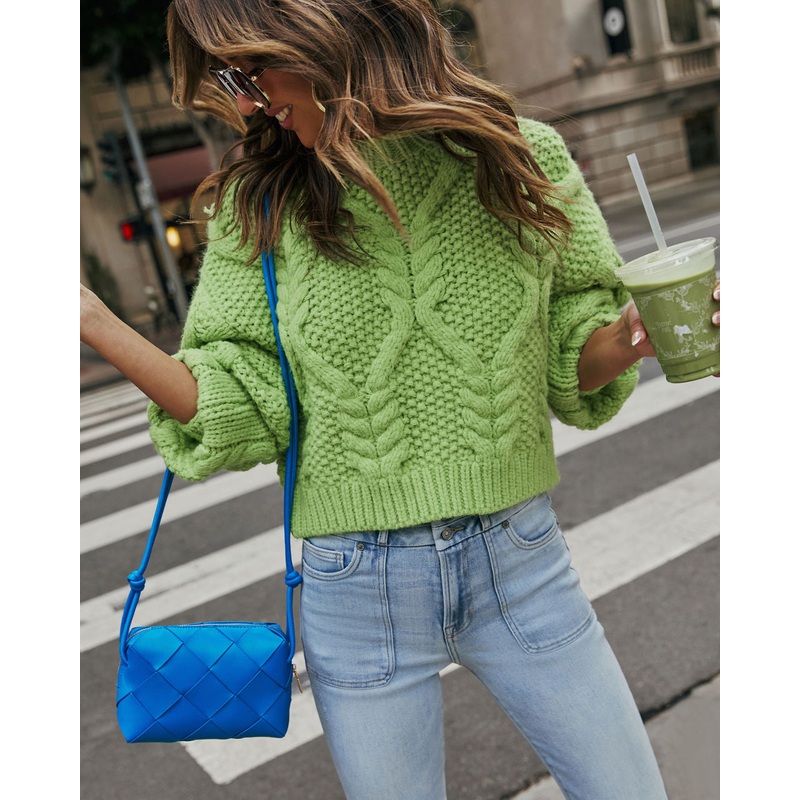 Soul Spark Abstract Knit Sweater