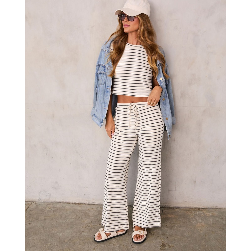 Albion Striped Drawstring Pants