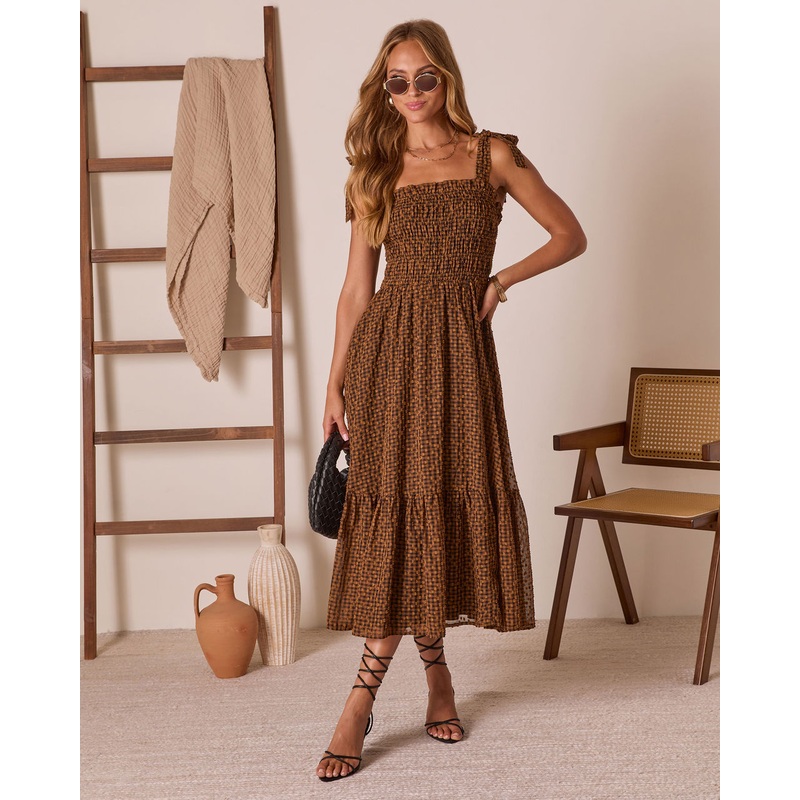 Laylina Smocked Bodice Maxi Dress