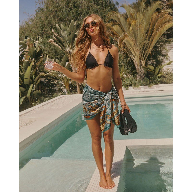 La Jolla Ruffle Edge Triangle Bikini Top