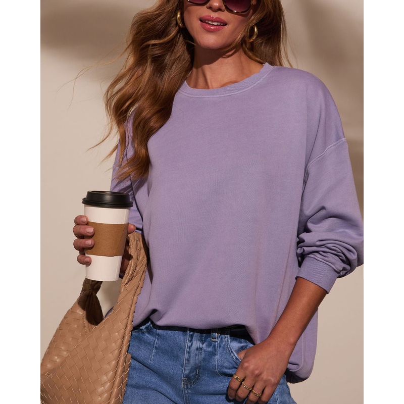 Lanae Relaxed Oversized Sweatshirt