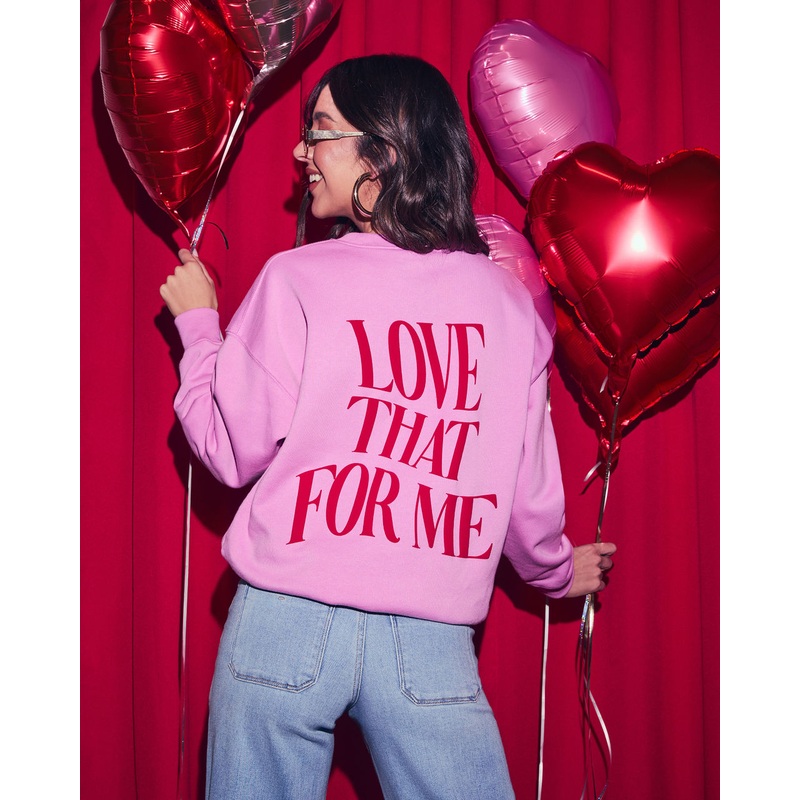Love That For Me Graphic Sweatshirt