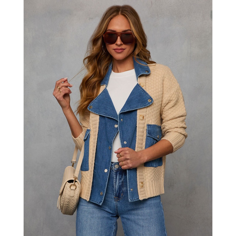 Play It Cool Twofer Moto Jacket