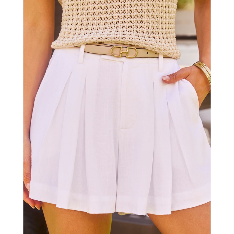 Rhoden Skinny Waist Belt|Ivory|O/S