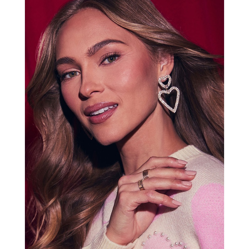 True Love Dangle Heart Earrings