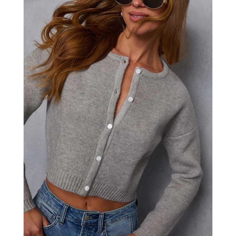 Simply Yours Knit Button Down Cardigan