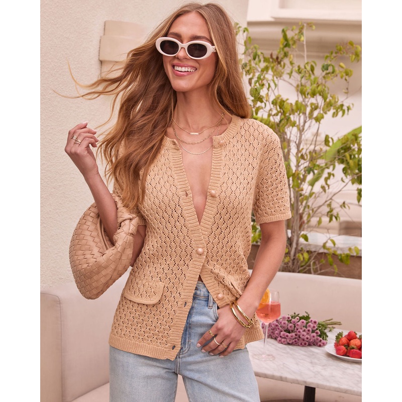 Emogen Knit Button Down Cardigan