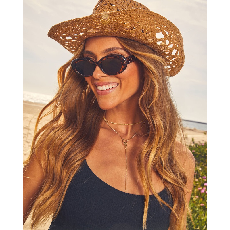 Tania Retro Round Sunglasses|Tortoise|Pink|O/S