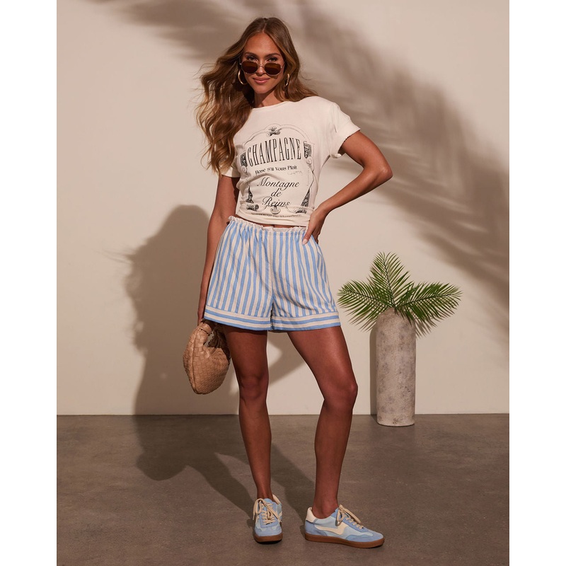 Champagne Feels Short Sleeve Graphic Tee