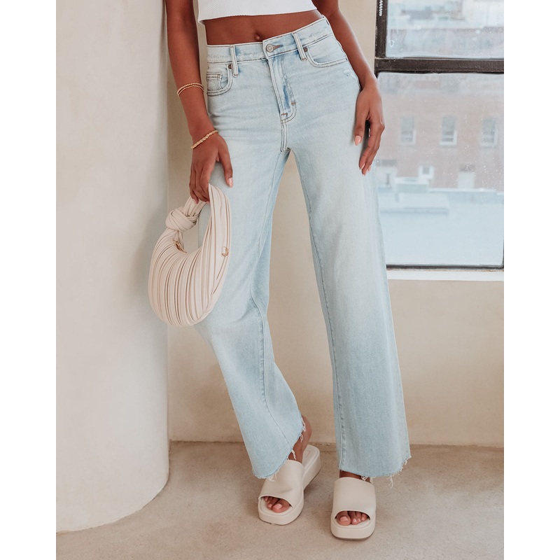 Logan Super Stretch High Rise Relaxed Jeans