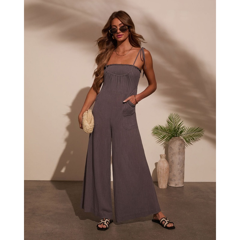 Paradise Pause Smocked Bust Jumpsuit