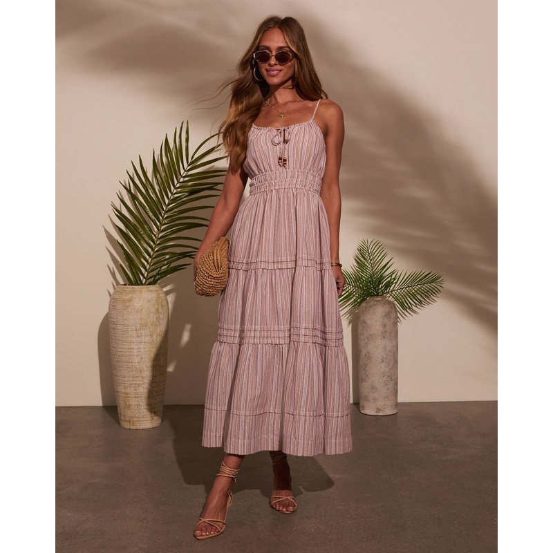Sweet Charms Fit And Flare Maxi Dress