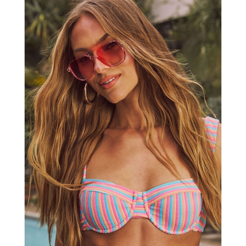 Zelie Tinted Aviator Sunglasses