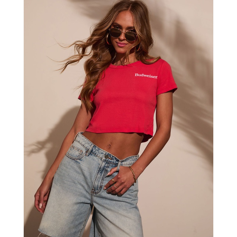 Budweiser Short Sleeve Graphic Tee