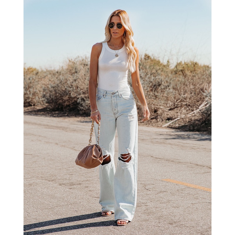Go Ribbed Modal Tank|White|Black|S|M|L