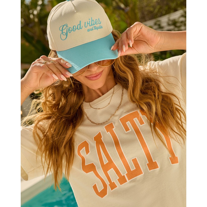 Good Vibes and Tequila Trucker Hat