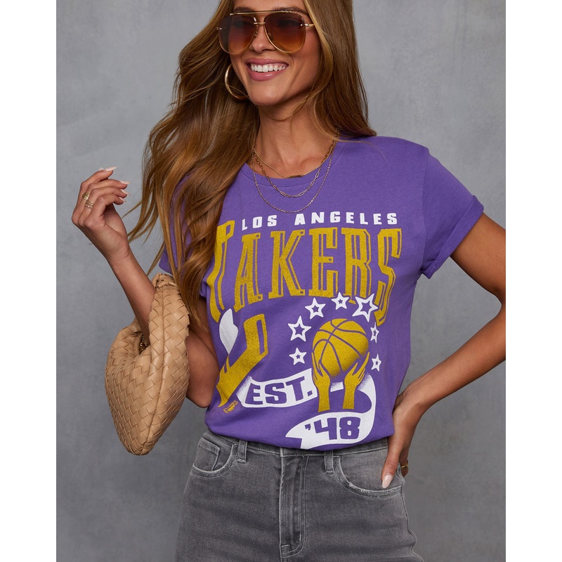 LA Lakers Short Sleeve Graphic Tee