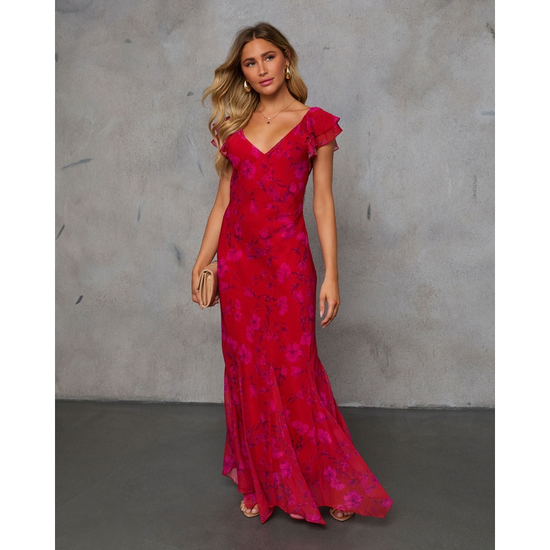 One And Only Floral Maxi Dress