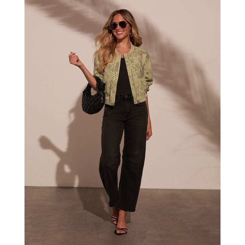 Seasons Edge Paisley Printed Jacket