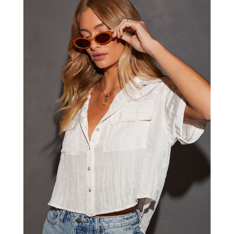 Vienna Short Sleeve Button Down