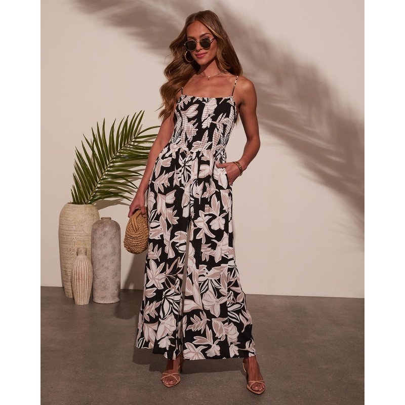 Bliss Escape Abstract Jumpsuit
