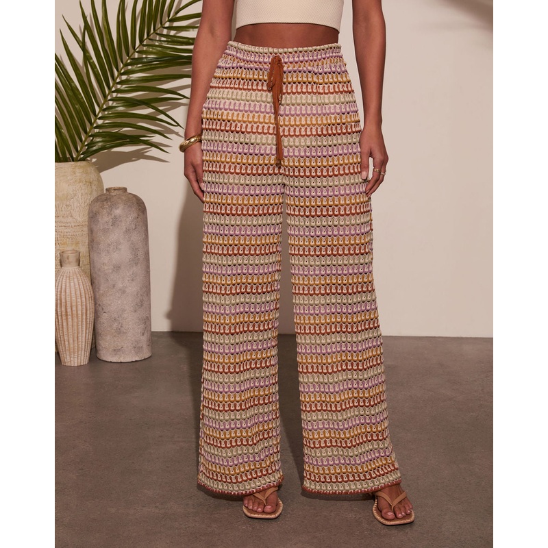 Ginny Abstract Cover Up Pants|Multi|S|M|L