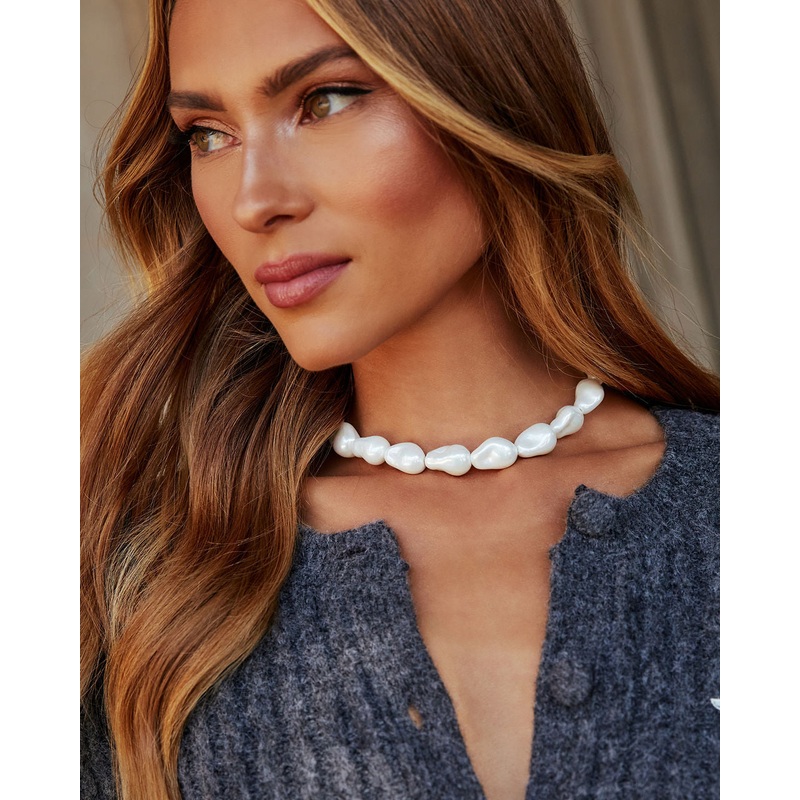 Love Interest  Pearl Necklace|Pearl|O/S
