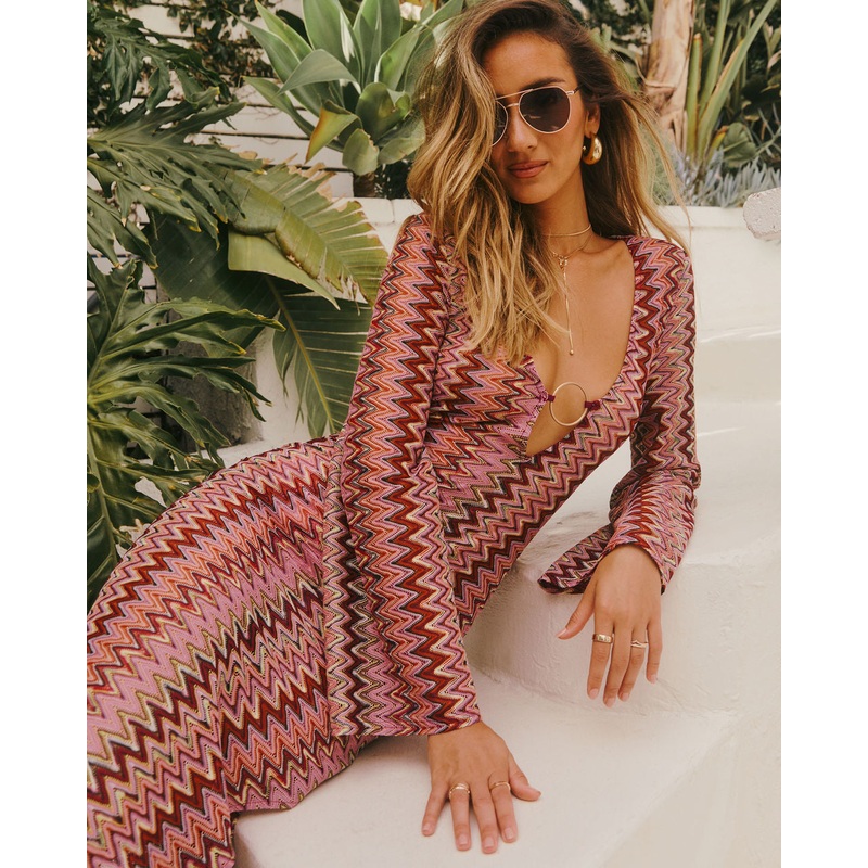 Joanne Crochet Cover Up Maxi Dress