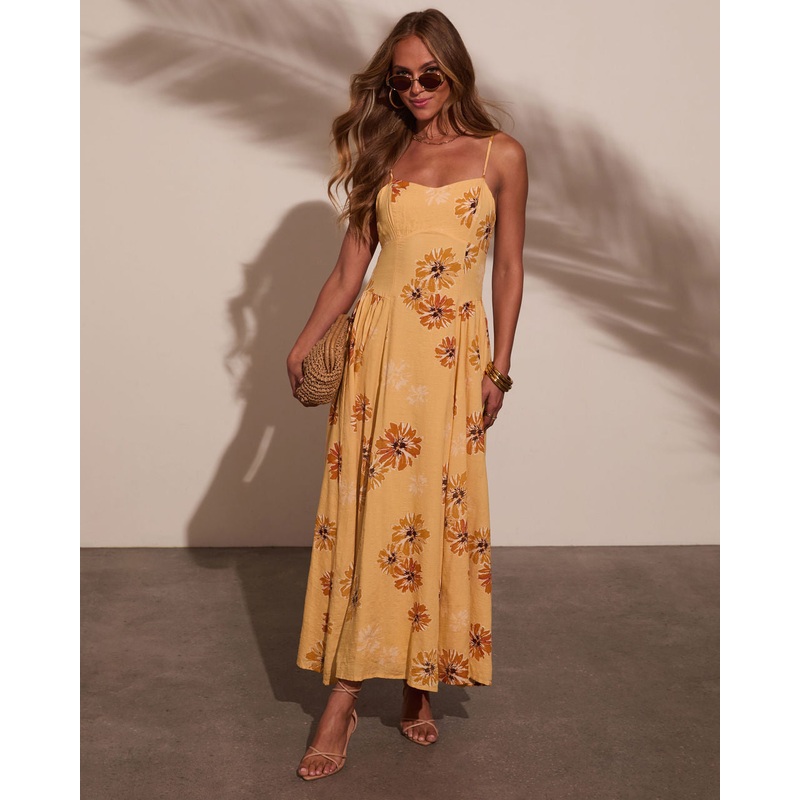 Chase The Sun Floral Maxi Dress