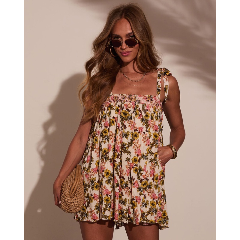 Midsummer Rendezvous Pocketed Romper