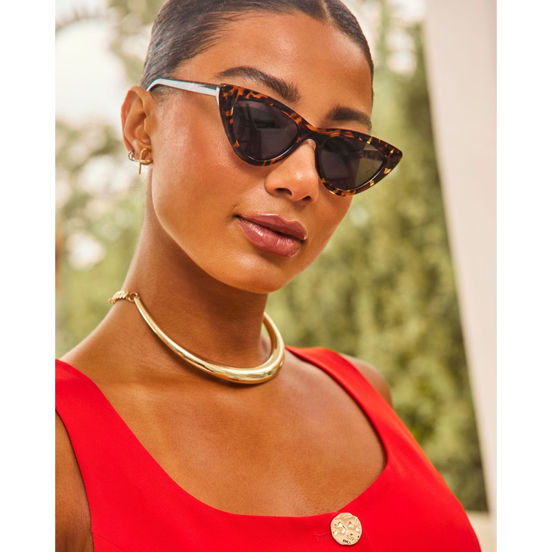 Pammi Cat Eye Sunglasses|Tortoise|O/S