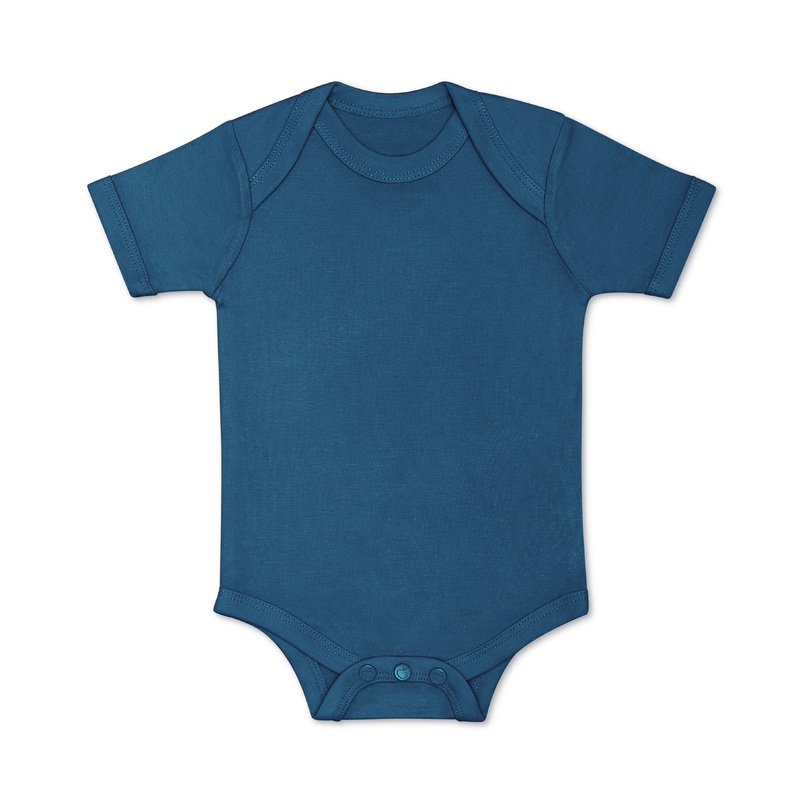 Bamboo Blend Essential Onesie – Marine