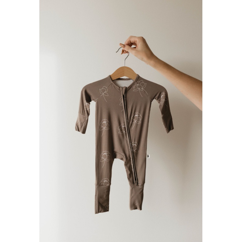 Bamboo Zip Pajamas | Sweet Dreams Floral