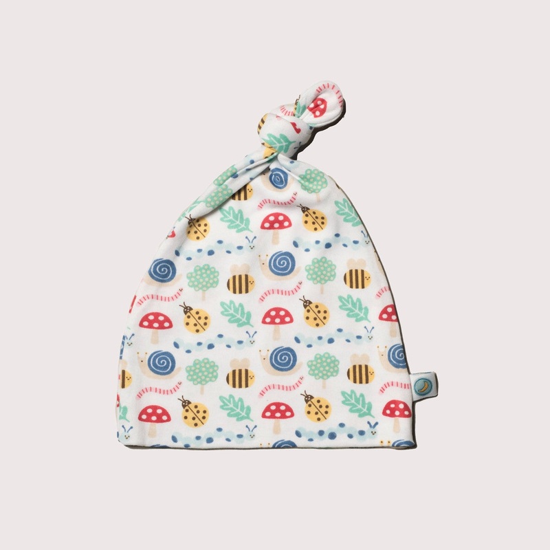 Knottie Hat – Busy Garden|0-6M