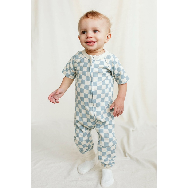 S/S ZIPPER ONEPIECE | CABANA|NB|0-3M|3-6M|6-12M|12-18M|18-24M