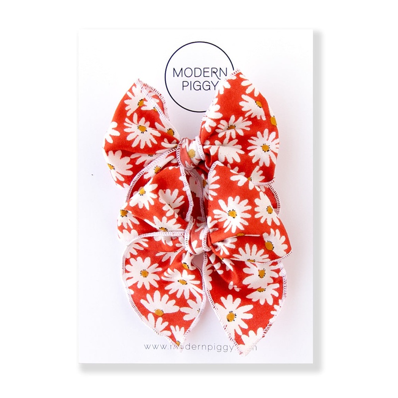 Sunset Daisy | Pigtail Set – Petite Party Bow