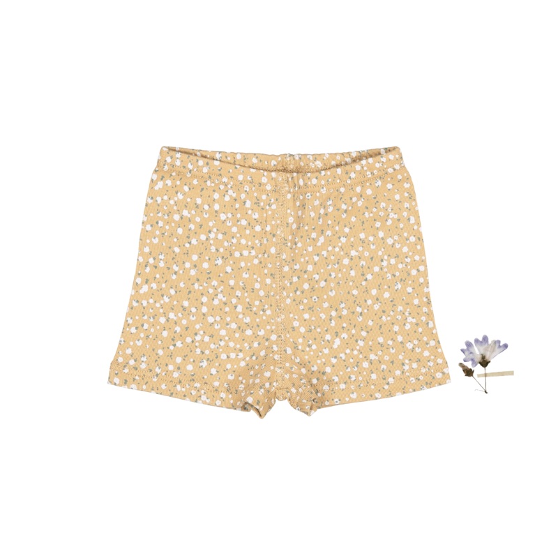 The Printed Short – Tan Bud|3m|6m|12m|18m|24m|36m|4y|6y|8y