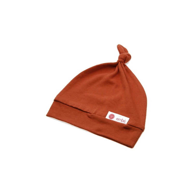 Top Knot Hat|Rust|Clustered Flowers|Grey Stripes|Slate|Moss|Spruce|Sand|Blush Blossoms|Angle Stripes|Disperse|Pink Giraffes|Newborn (6-14lbs)