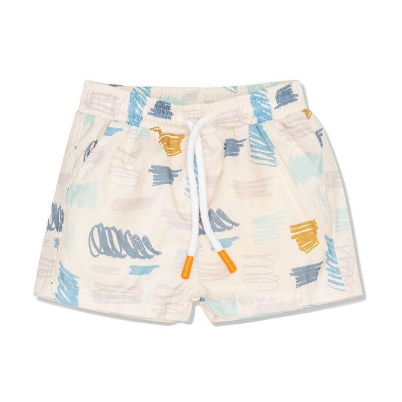 Baby Swim Trunk – Scribble 2 print