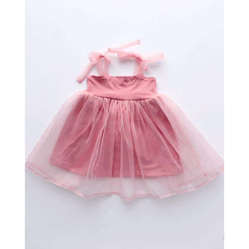 Corrin Tulle Dress – Mauvelous Pink