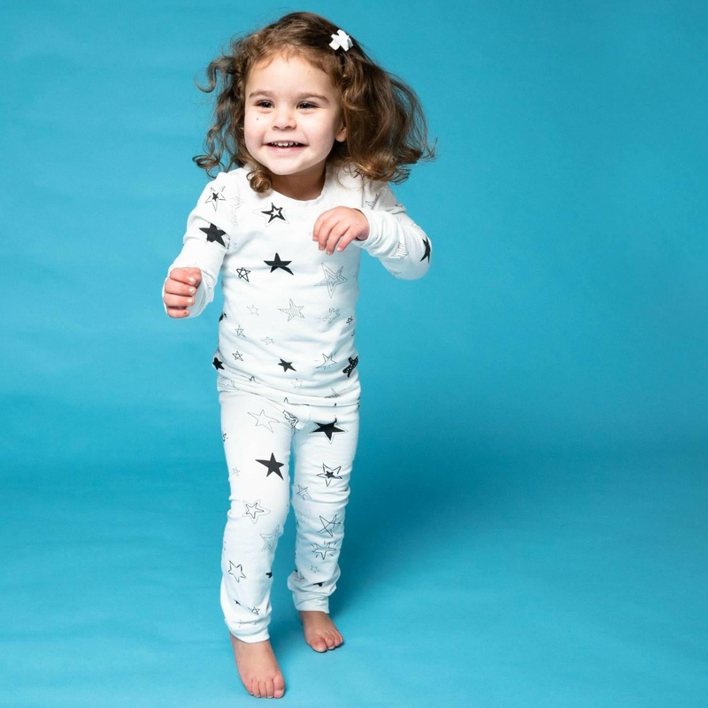 Kids Pajamas – Stars|12-18 Months|18-24 Months|2T|3T|4T|5T|6T