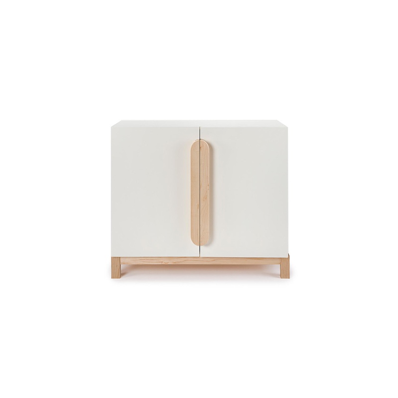 Terry Storage Cabinet|White|Natural