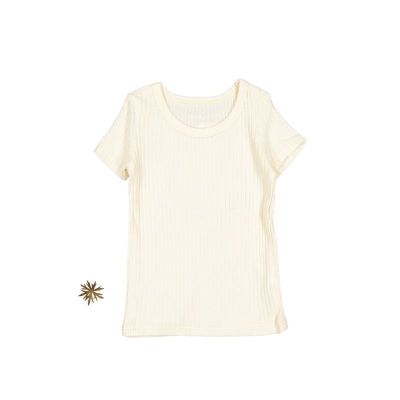 The Short Sleeve Tee – Butter|3m|6m|12m|18m|24m|36m|4y|6y|8y