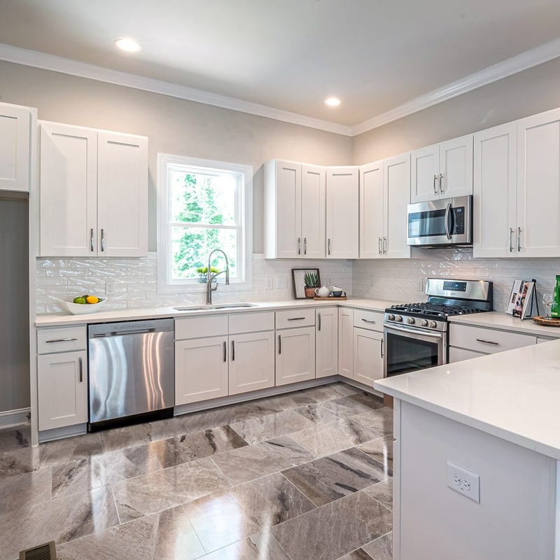 Atlantic Grey Cloudy Floor and Wall Marble Tile Polished – Livfloors Collection
