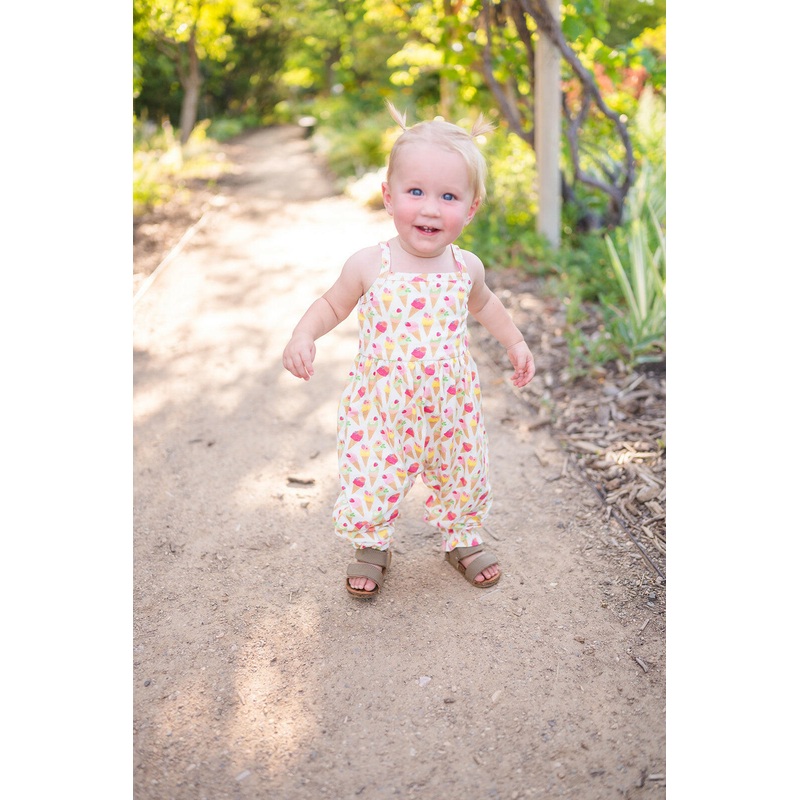 Camila Romper in Ice Cream Scoop